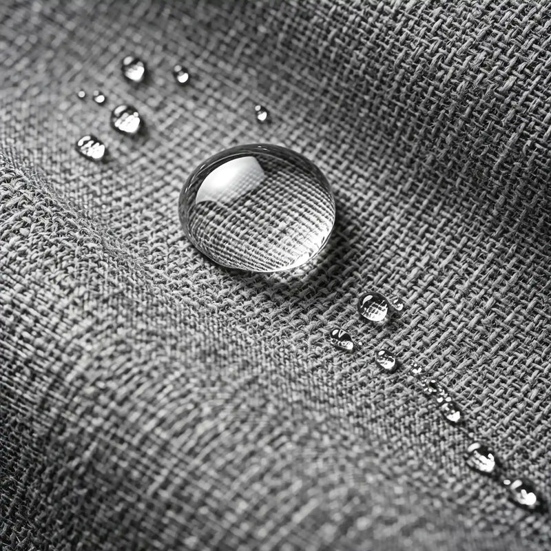 OZCHIN Obrix | Lockable Scent Proof Bag 7.9in Grey fabric detail