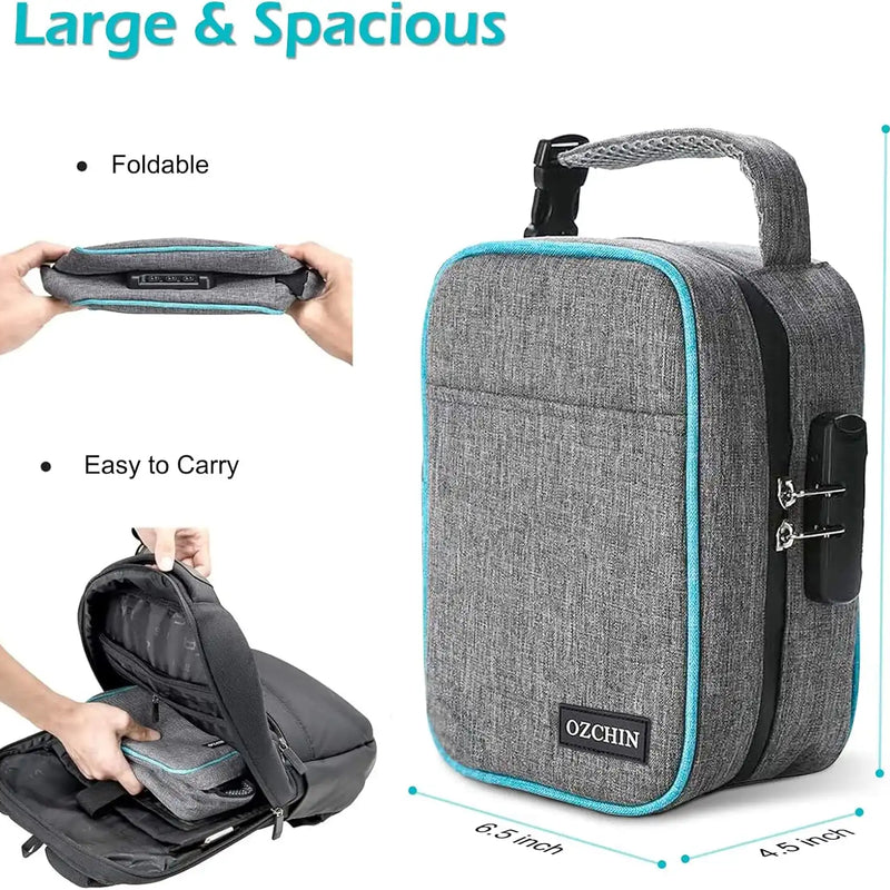 OZCHIN Smell Proof Bag | Silvra Series