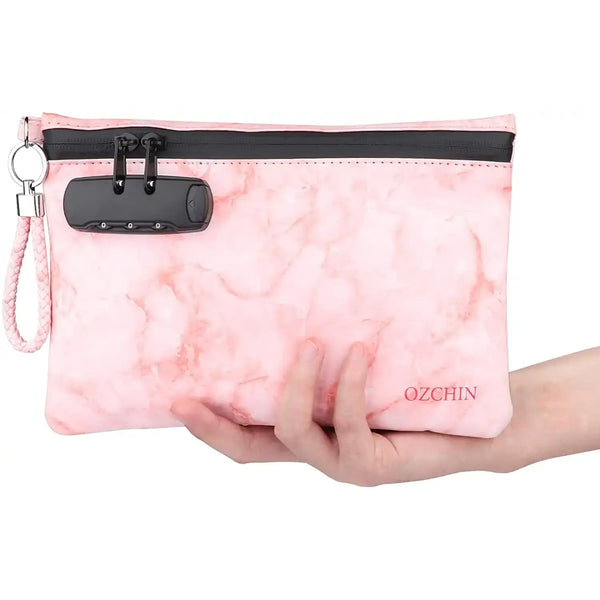 OZCHIN PU Smell Proof Hand Bag 10*7