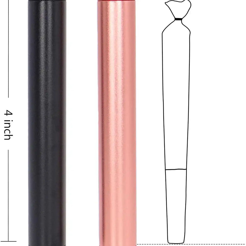 OZCHIN Aluminum Metal Tube(Rose Gold&Black)