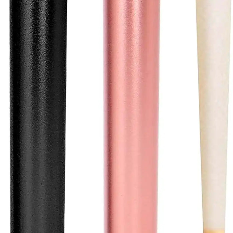 OZCHIN Aluminum Metal Tube(Rose Gold&Black)