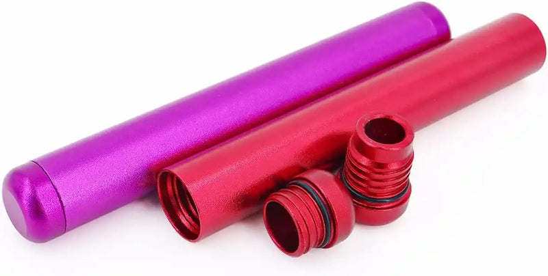 OZCHIN Aluminum Metal Tube(Red&Purple)
