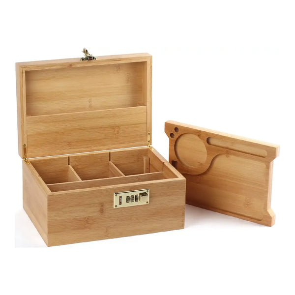 OZCHIN Large Bamboo Box(Nature)