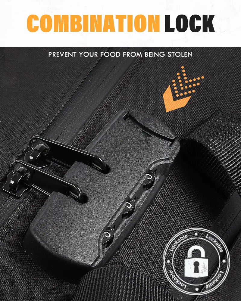 SafeDelux Lockable Lunch Box(Gray)