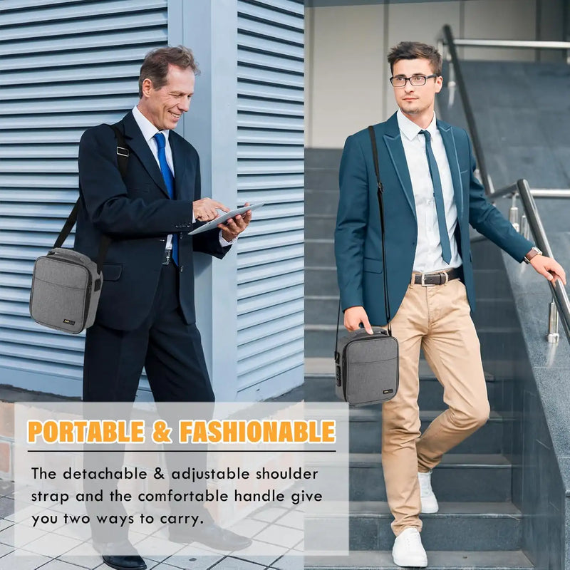 SafeDelux Lockable Lunch Box(Gray)