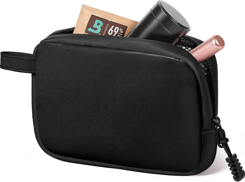 SafeDelux Odorless Bag with Activated Carbon Fiber Liner (Black)