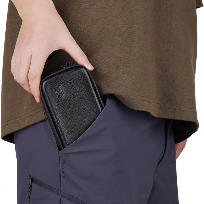 OZCHIN Hard Shell Pouch Kits with 4 Tubes(Black)