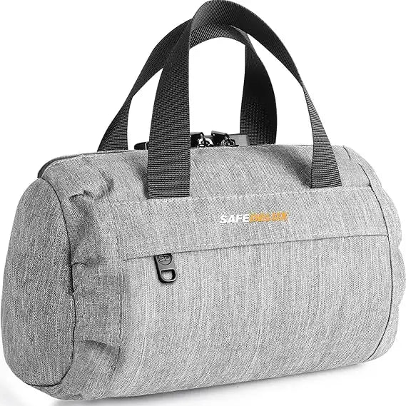 SafeDelux Carbon Lined Lock Bag(Grey)