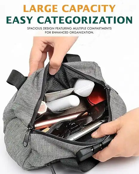 SafeDelux Carbon Lined Lock Bag(Grey)