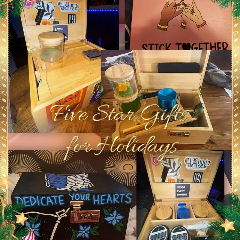 OZCHIN Bamboo Stash Box reviews