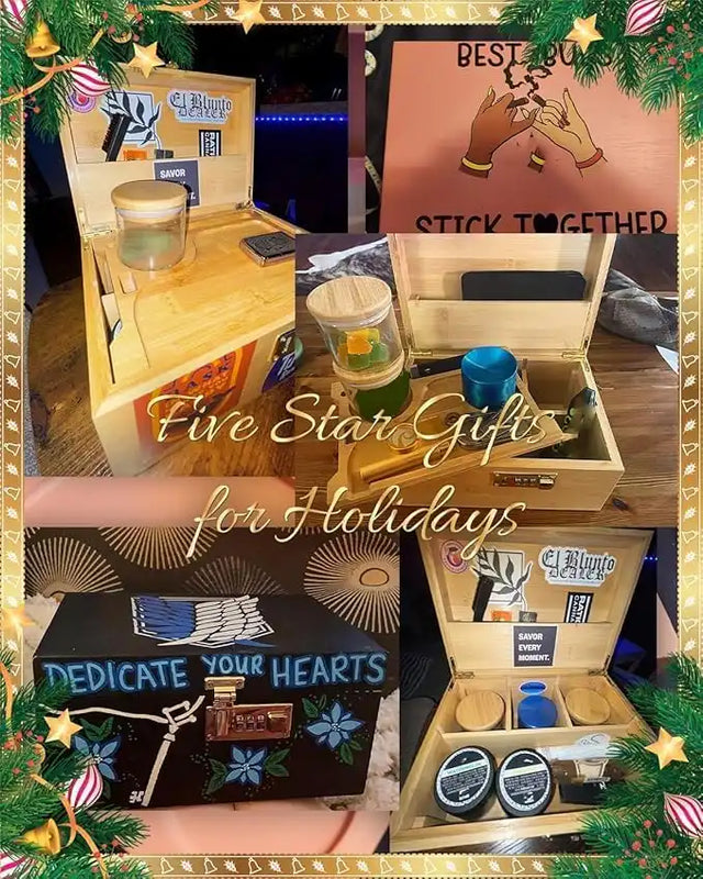 OZCHIN Bamboo Stash Box reviews