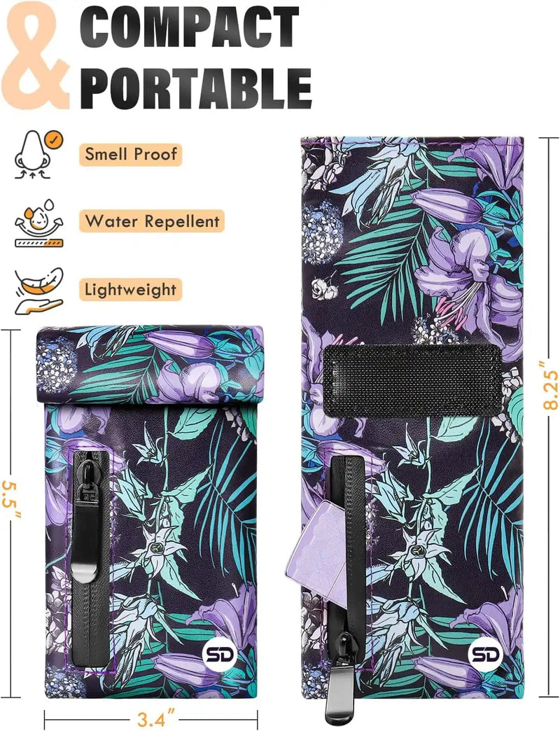 SafeDelux Carbon Lined Bags Bag(Purple)