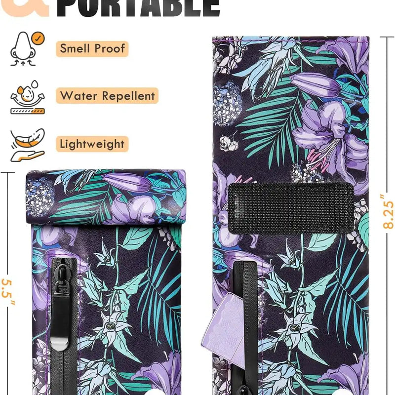 SafeDelux Carbon Lined Bags Bag(Purple)