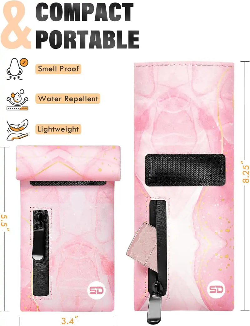 SafeDelux Carbon Lined Bags Bag(Pink)