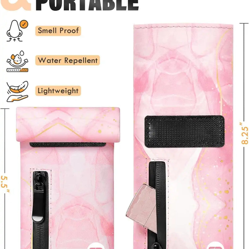 SafeDelux Carbon Lined Bags Bag(Pink)