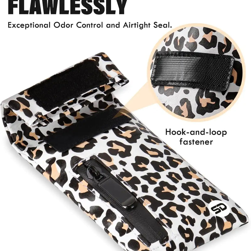 SafeDelux Carbon Lined Bags Bag(Leopard)