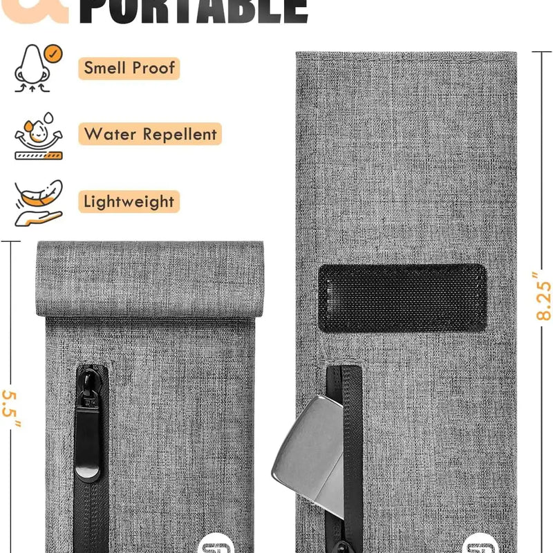 SafeDelux Carbon Lined Bags Bag(Grey)