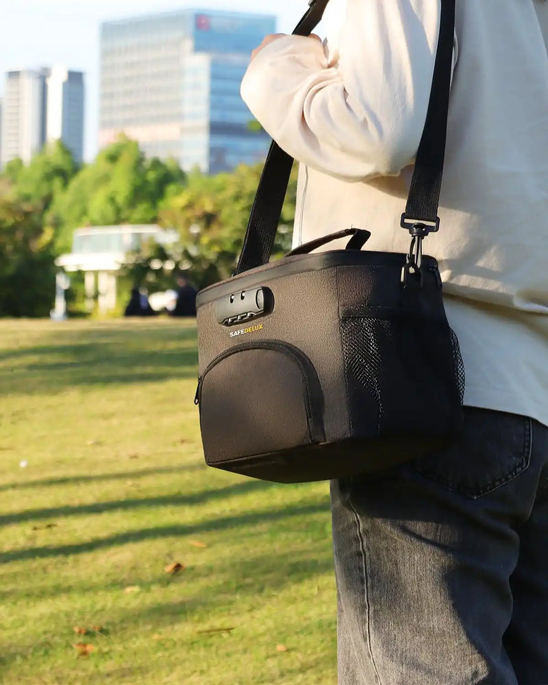 SafeDelux Insulated Lunch Bag(Black)