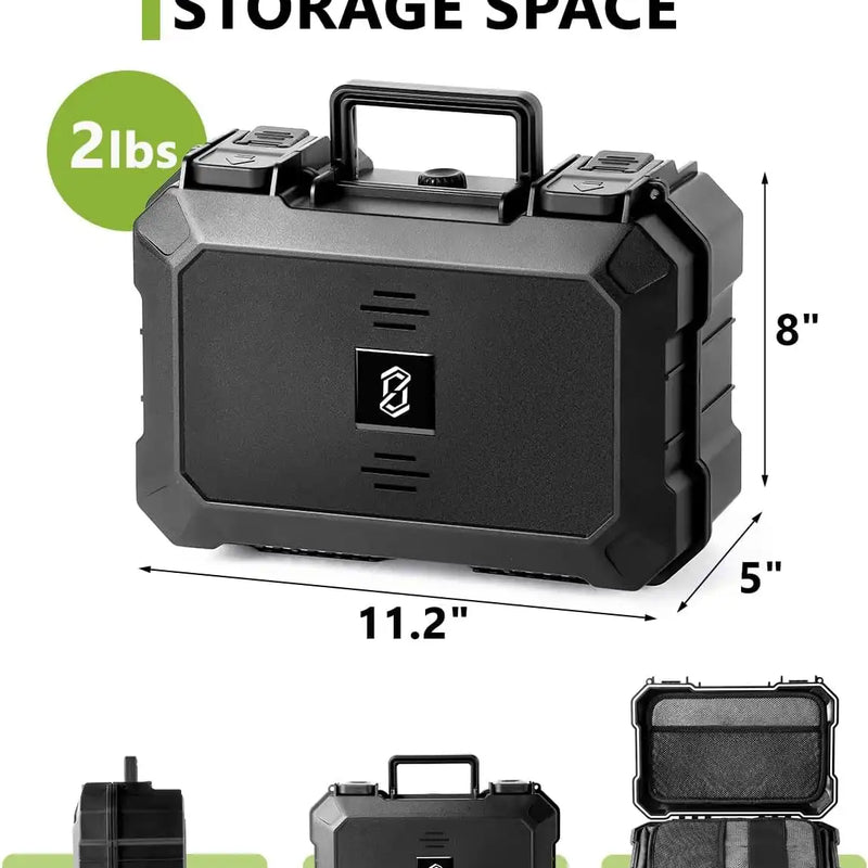 OZCHIN Resistant Stash Case with Kits