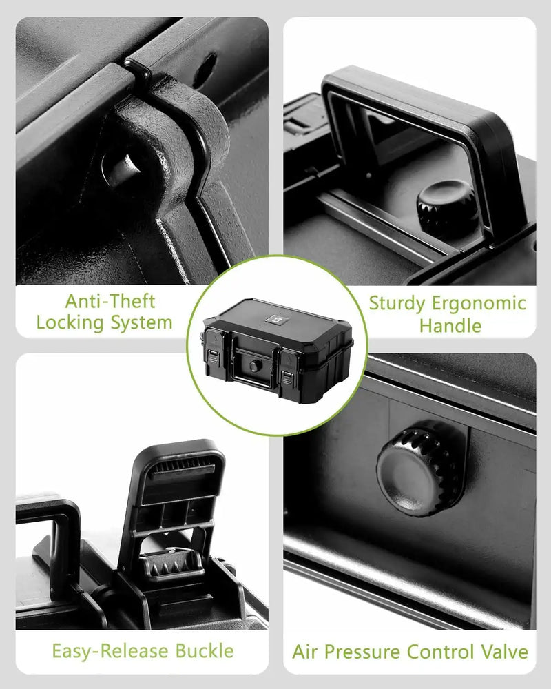 OZCHIN Resistant Stash Case with Kits