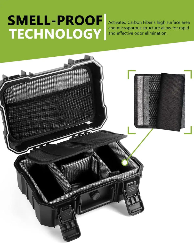 OZCHIN Resistant Stash Case with Kits