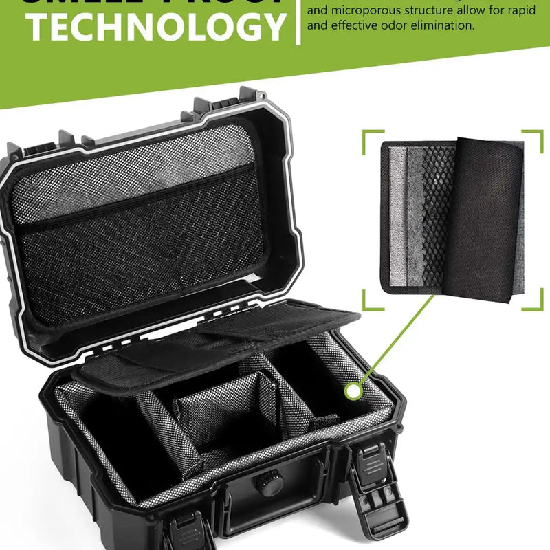 OZCHIN Resistant Stash Case with Kits