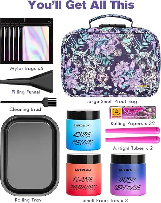 SafeDelux Echoir Series With Kits (Purple Kits)