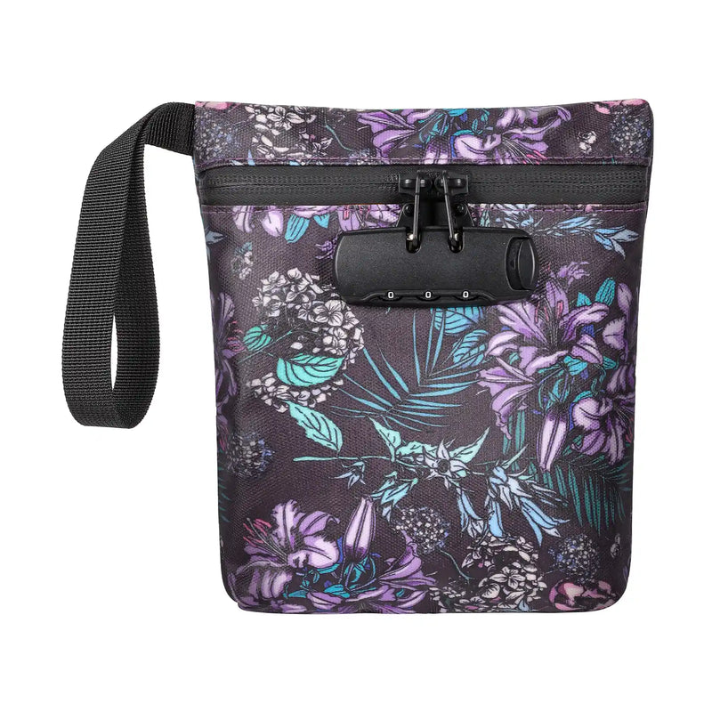 SafeDelux Yllin | Smell Proof Lock Bag 7x8 in | Flower