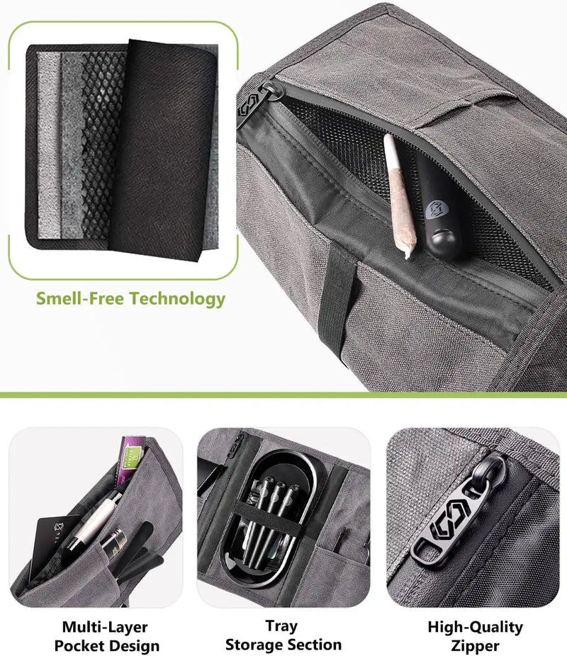 OZCHIN | Folding Smell Proof Pouch detail