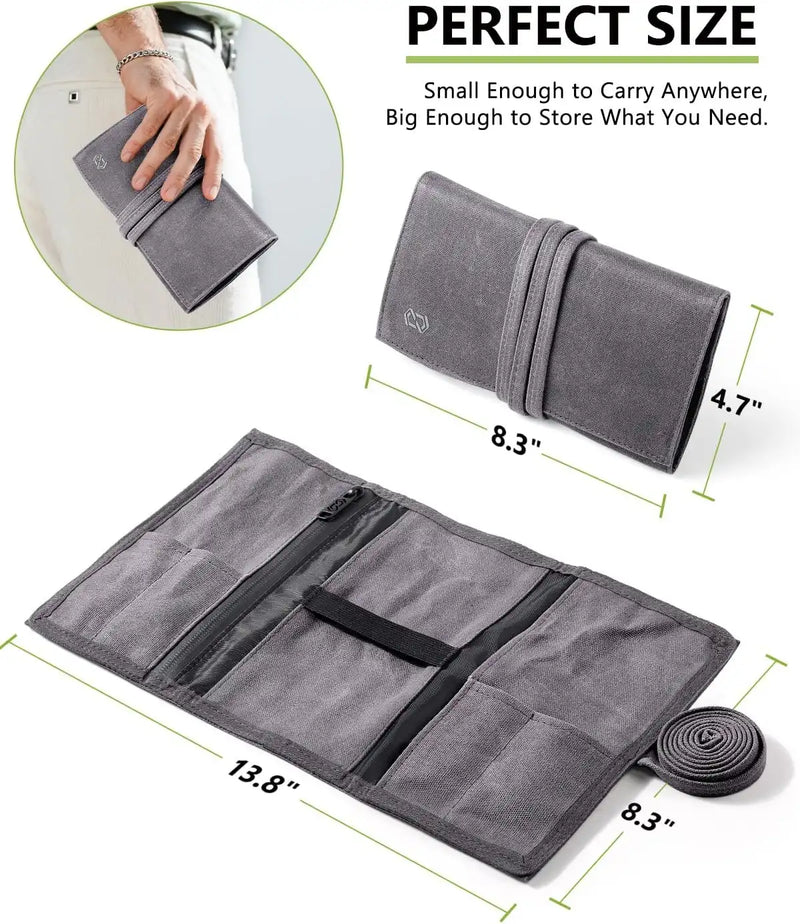 OZCHIN | Folding Smell Proof Pouch size detail