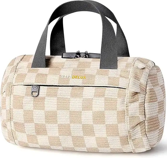 SafeDelux Carbon Lined Lock Bag(Khaki)