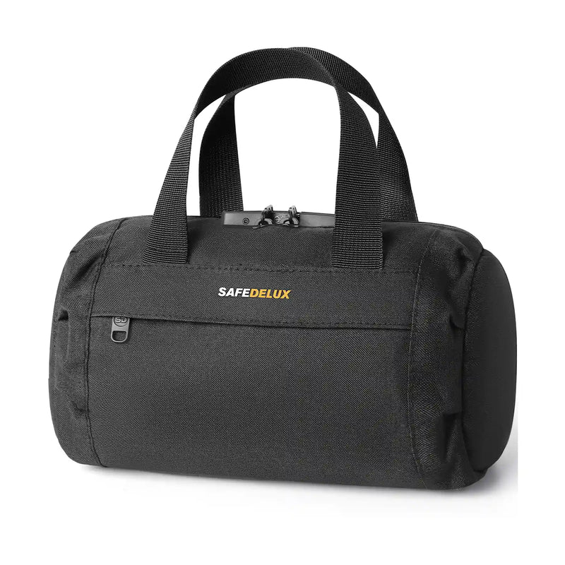 SafeDelux | Smell Proof Hand Bag 10x4.5x6 in | Black