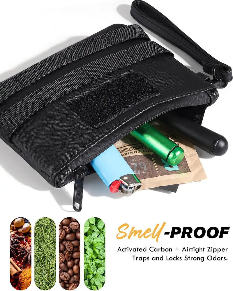 SafeDelux | Tactical Smell Proof Pouch 6x5 in