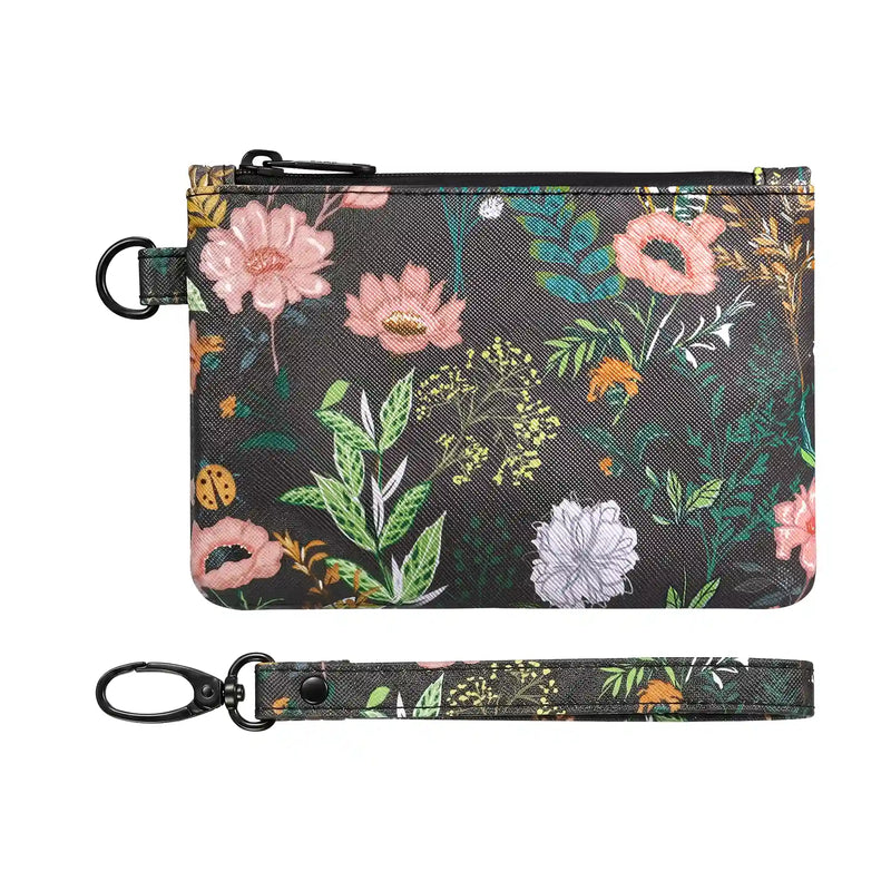 OZCHIN Kairo | Smell Proof Pouch 6x4 in(Green Flowers)