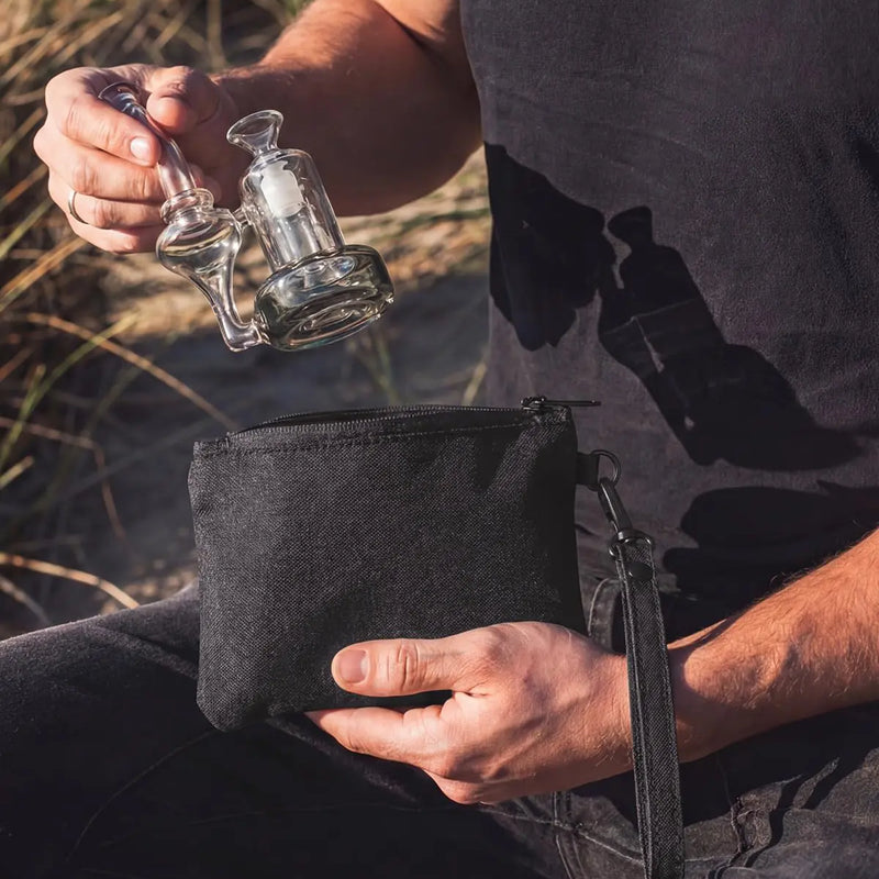 OZCHIN Kairo | Smell Proof Pouch 6x4 in(Black-B)