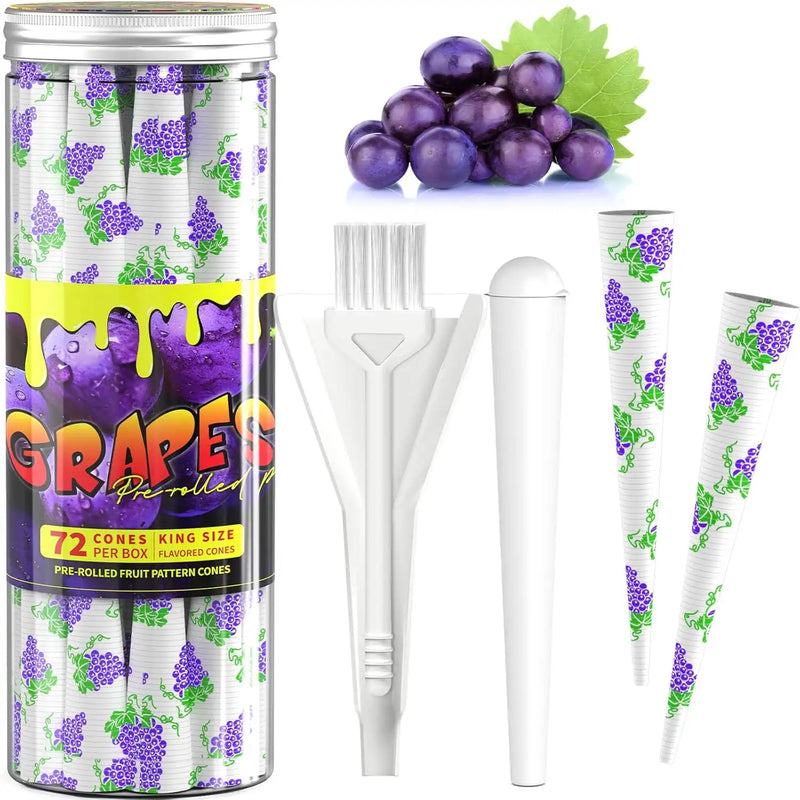 SafeDelux Grape Flavored Rolling Papers