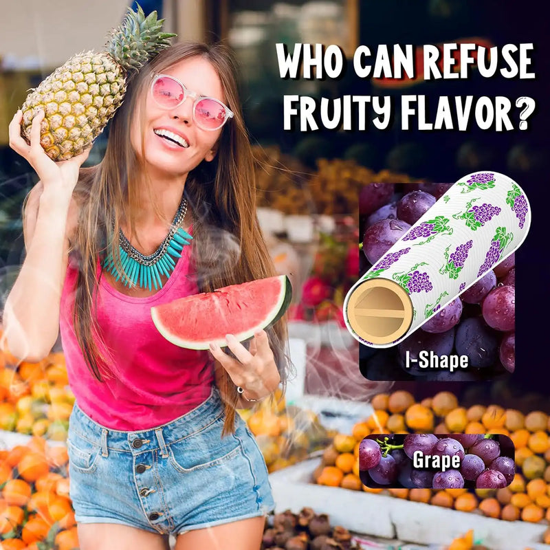 SafeDelux Grape Flavored Rolling Papers