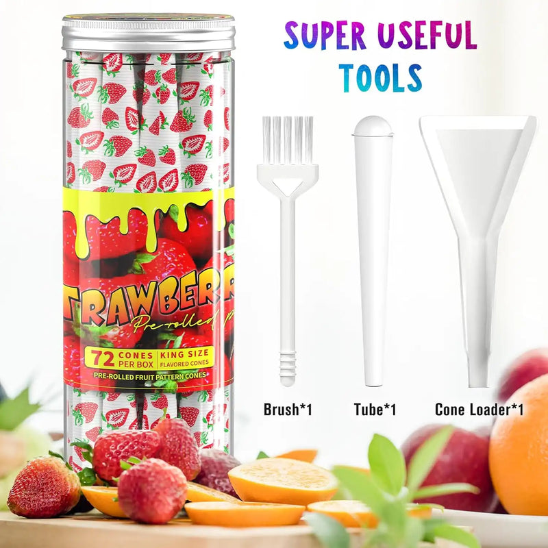 OZCHIN Strawberry Flavored Rolling Papers