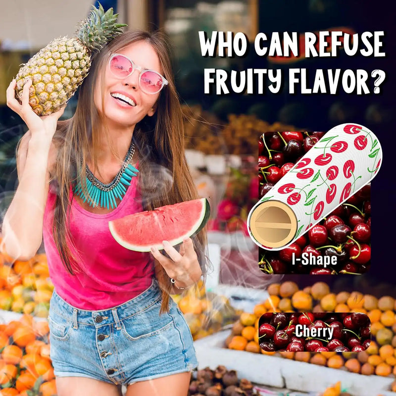 SafeDelux Cherry Flavored Rolling Papers