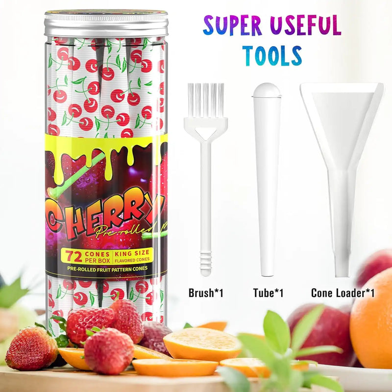 SafeDelux Cherry Flavored Rolling Papers