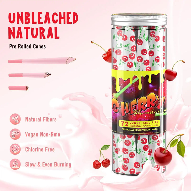 SafeDelux Cherry Flavored Rolling Papers