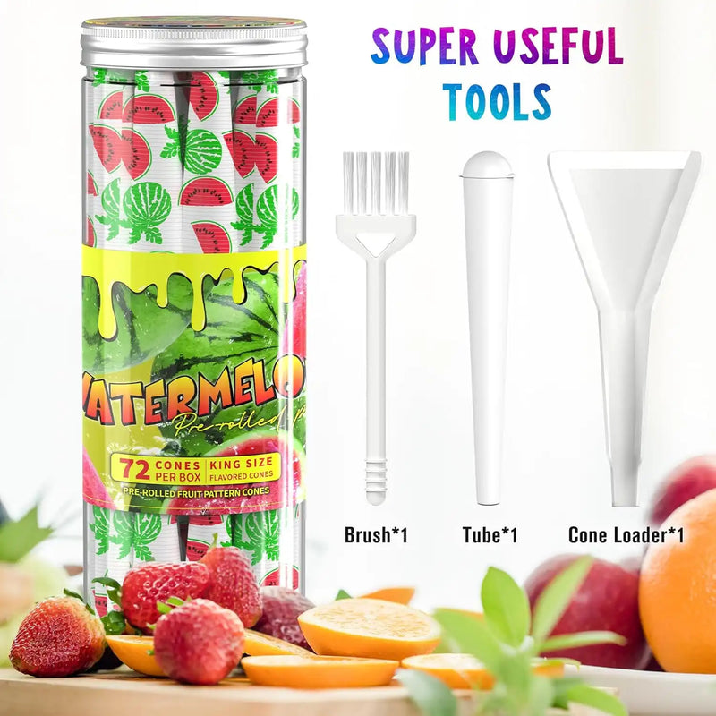 SafeDelux Watermelon Flavored Rolling Papers