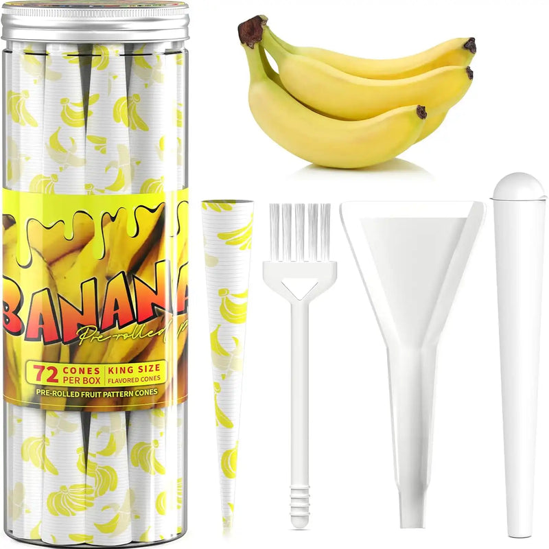 SafeDelux Banana Flavored Rolling Papers