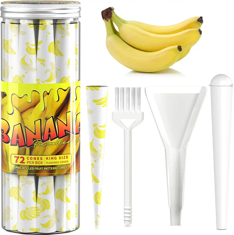 SafeDelux Banana Flavored Rolling Papers