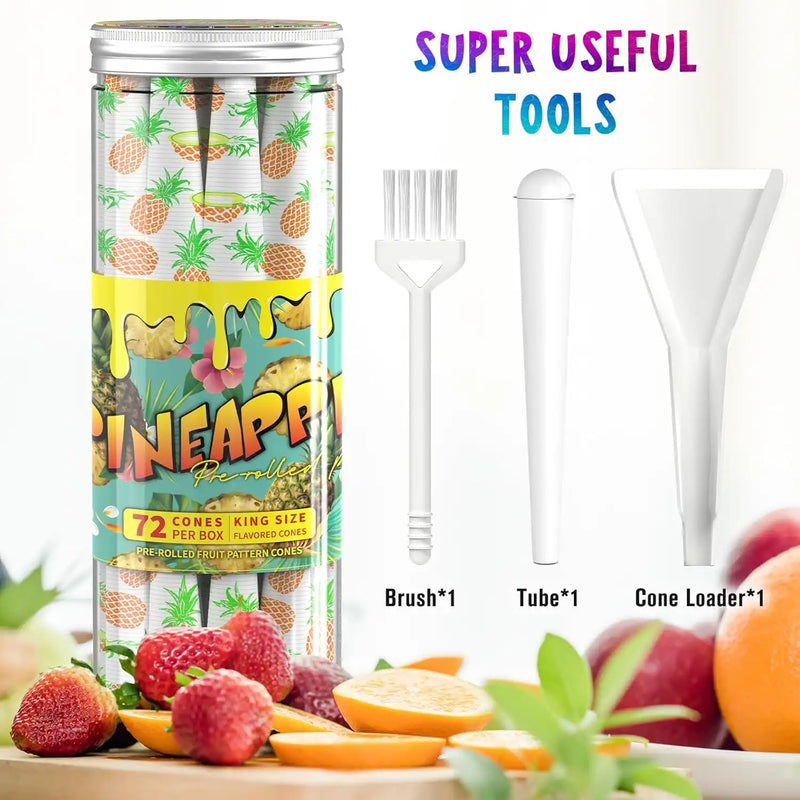 SafeDelux Pineapple Flavored Rolling Papers