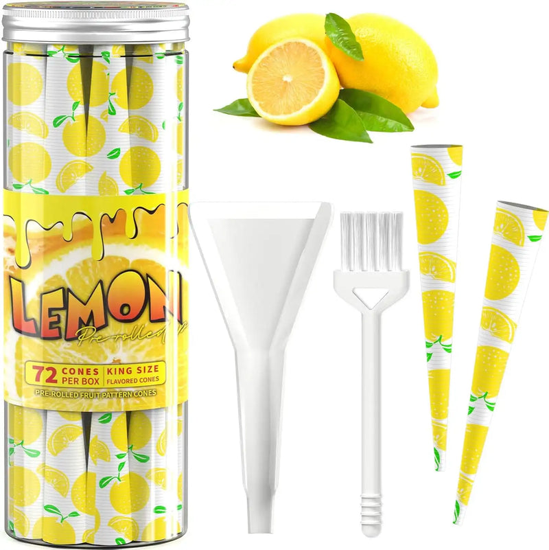 SafeDelux Lemon Flavored Rolling Papers