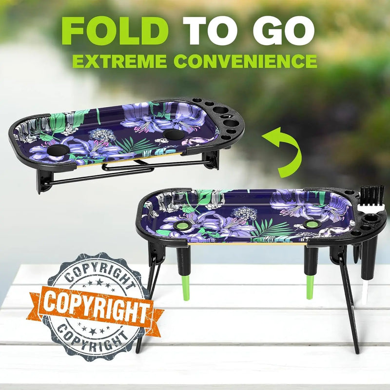 SafeDelux Metal Rolling Tray (Purple)