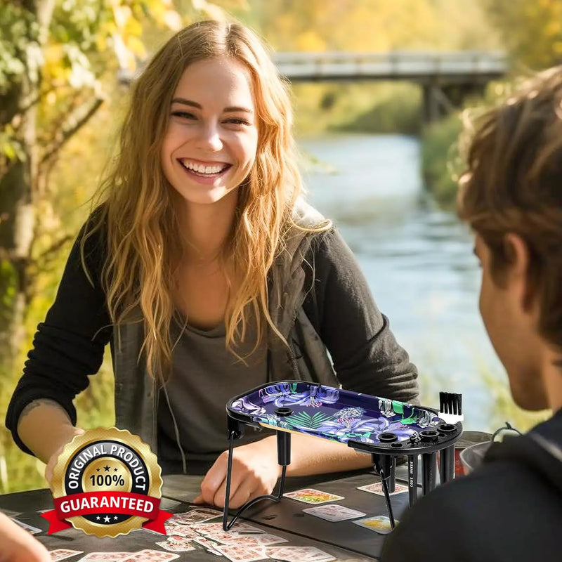 SafeDelux Metal Rolling Tray (Purple)