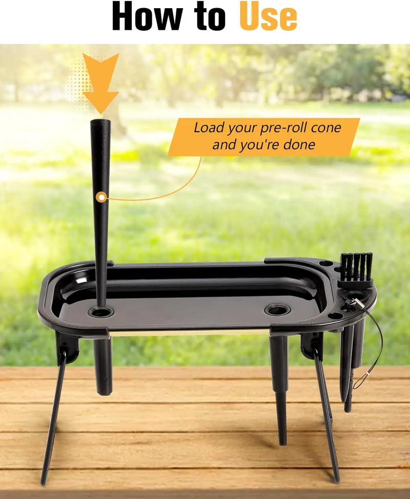 SafeDelux Metal Rolling Tray (Purple)