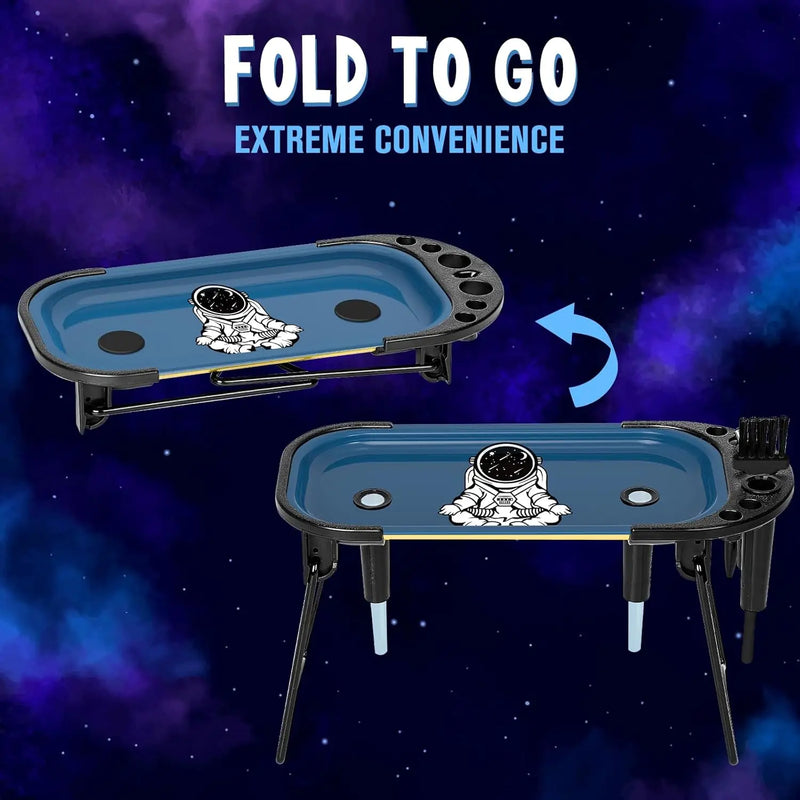 SafeDelux Metal Rolling Tray (Blue)